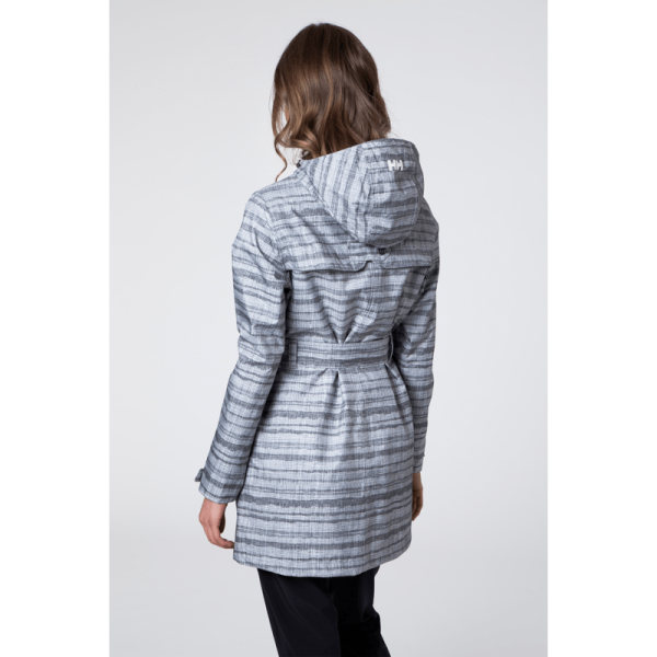 Helly Hansen Women s Lyness Coat | Ebony Melange Print Sale - Image 3