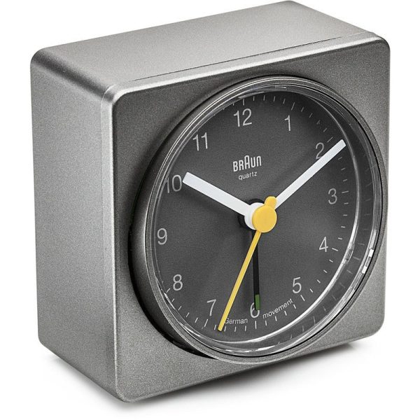 Braun Square Alarm Clock | Grey Online Hot Sale - Image 2