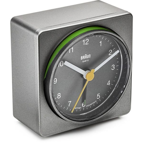 Braun Square Alarm Clock | Grey Online Hot Sale