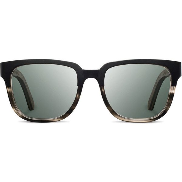 Shwood Prescott Titanium Sunglasses | Pearl Grey & Walnut   G15 Polarized Hot on Sale - Image 2