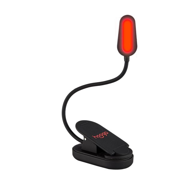 Red Clip-On Book Light Online now