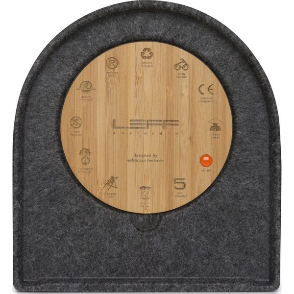 LEFF amsterdam Felt Table Clock | Grey White For Cheap - Image 3