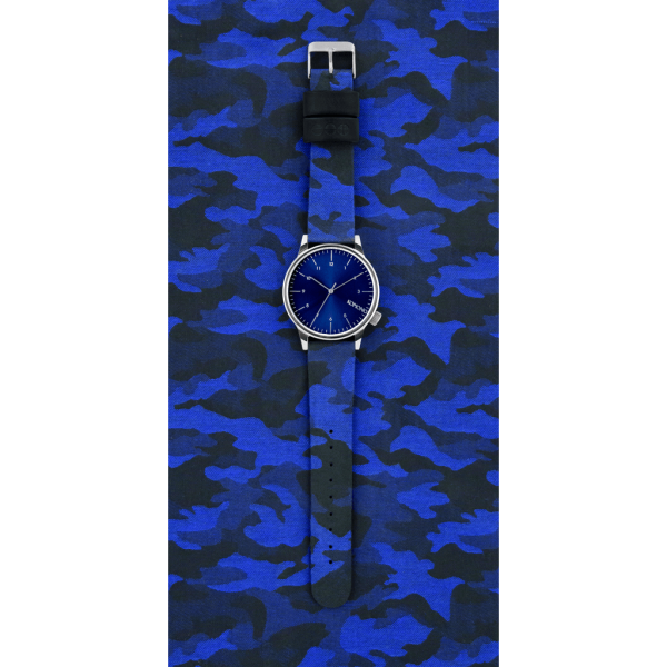 Komono Winston Print Watch | Camo Blue Cheap - Image 2