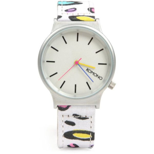 Komono Wizard Print Watch | 80s Leopard Sale