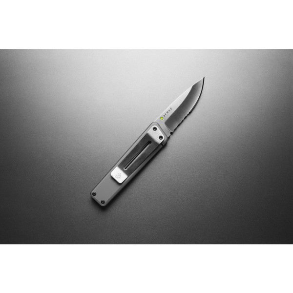 The James Brand Chapter Folding Knife | Titanium Stainless Serrated Cheap - Image 3