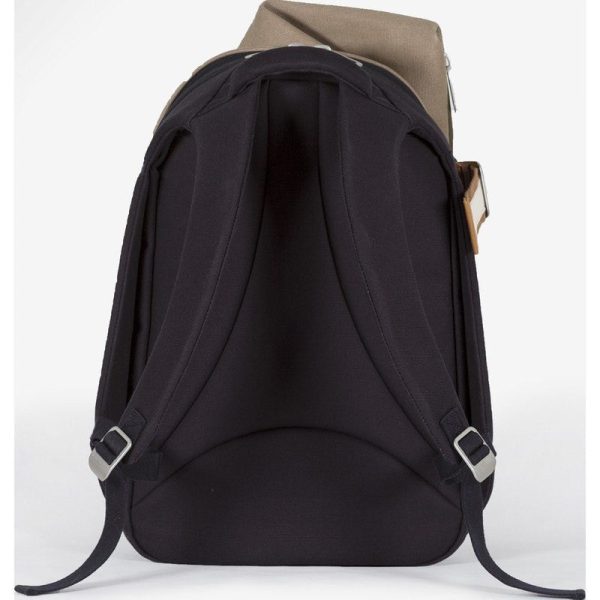 Cote&Ciel Isar Multi Touch Cargo Canvas Backpack | Taupe Grey For Cheap - Image 4