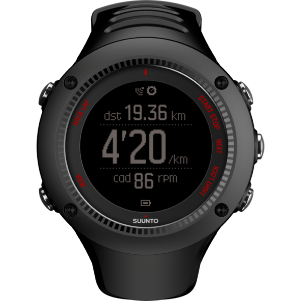 Suunto Ambit3 Run HR Fitness Watch | Black Sale - Image 4