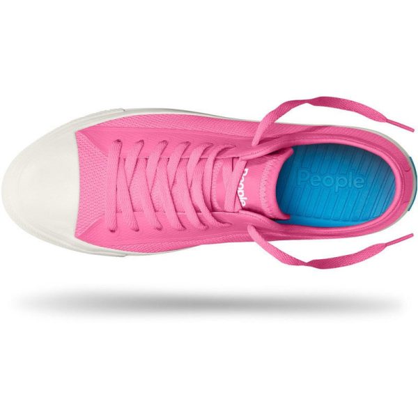 People Footwear Phillips Shoes | Heartbeat Pink Picket White For Cheap - Image 2