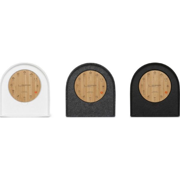 LEFF amsterdam Felt Table Clock | Grey White For Cheap - Image 5