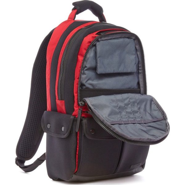 Lexdray Tokyo Pack Ltd. Packcloth Backpack | Red Online - Image 4
