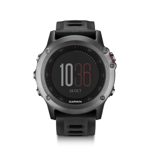 Garmin Fenix 3 Watch Performer Bundle with HRM-Run | Gray Black Hot on Sale - Image 5