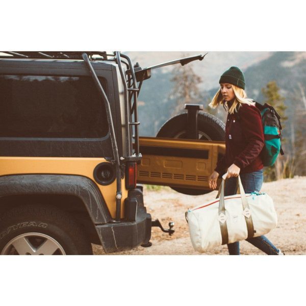 Topo x Woolrich 24  Duffel Bag | Natural Online Sale - Image 3