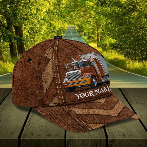 Personalized Trucker Classic Cap, Personalized Gift for Truckers - CP482PS06 For Sale - Image 3