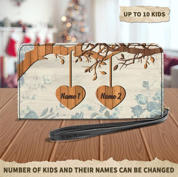 Grandma Personalized Clutch Purse, Personalized Gift for Nana, Grandma, Grandmother, Grandparents - PU019PS00 For Discount