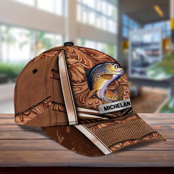Personalized Fishing Classic Cap, Personalized Gift for Fishing Lovers - CP305PS06 Supply - Image 3