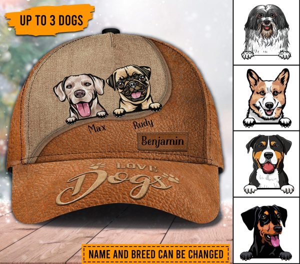 Dog Little Zipper Personalized Cap, Personalized Gift for Dog Lovers, Dog Dad, Dog Mom - CP027PS08 Online Sale