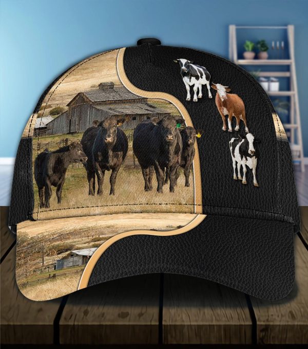 Personalized Cow Classic Cap, Personalized Gift for Farmers, Cow Lovers, Chicken Lovers - CP337PS06 on Sale - Image 2