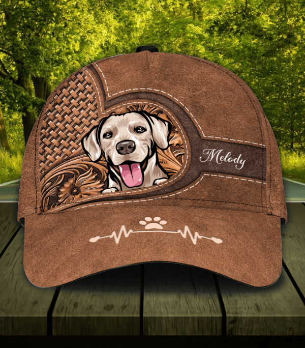 Dog Personalized Classic Cap, Personalized Gift for Dog Lovers, Dog Dad, Dog Mom - CP002PS09 For Cheap - Image 2