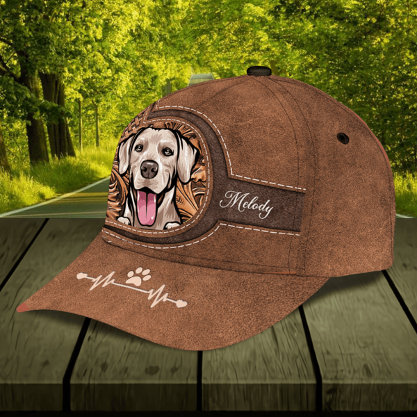Dog Personalized Classic Cap, Personalized Gift for Dog Lovers, Dog Dad, Dog Mom - CP002PS09 For Cheap - Image 3
