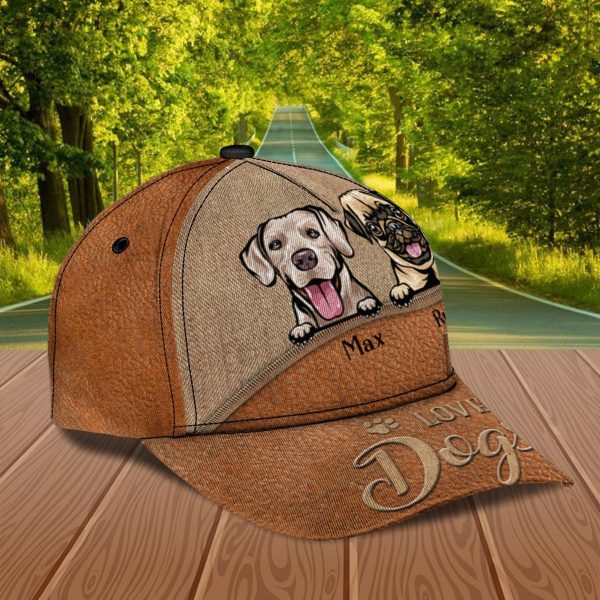 Dog Little Zipper Personalized Cap, Personalized Gift for Dog Lovers, Dog Dad, Dog Mom - CP027PS08 Online Sale - Image 3