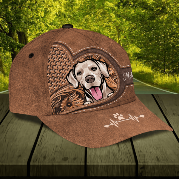 Dog Personalized Classic Cap, Personalized Gift for Dog Lovers, Dog Dad, Dog Mom - CP002PS09 For Cheap - Image 4