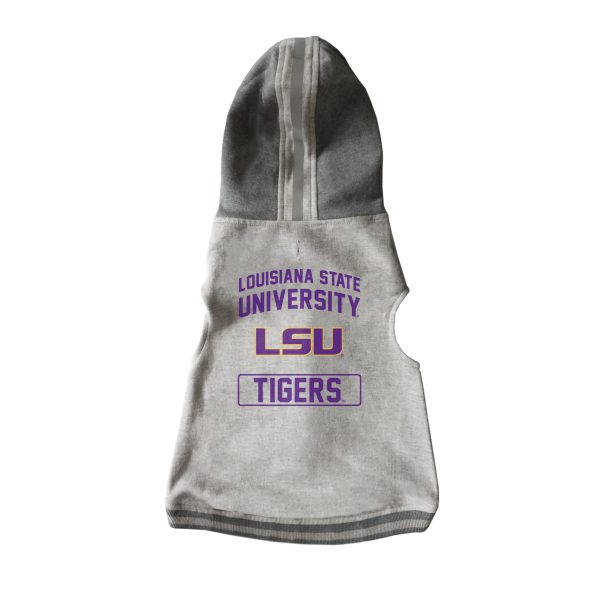 LSU Tigers Pet Hooded Crewneck Type on Sale - Image 2
